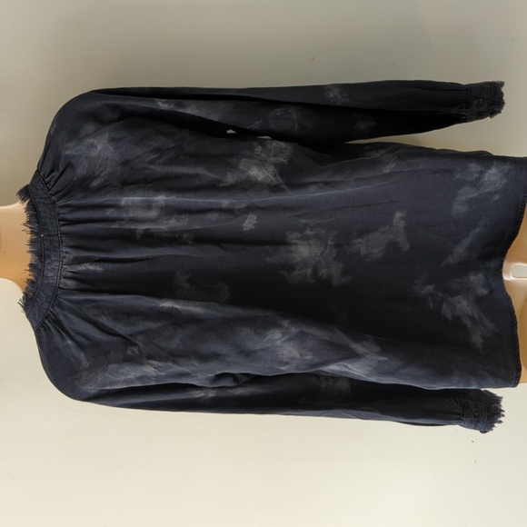 Bella Dahl Ruffle Raglan Pullover Top S - Picture 4 of 15